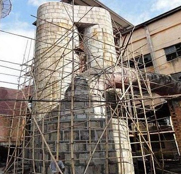 新乡麻石脱硫塔拆除施工工艺