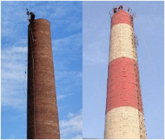 聊城烟囱拆除-如何确认烟囱高度