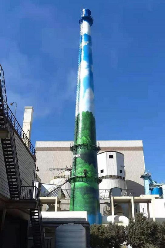 烟囱美化公司优化城市环境 助力环保建设